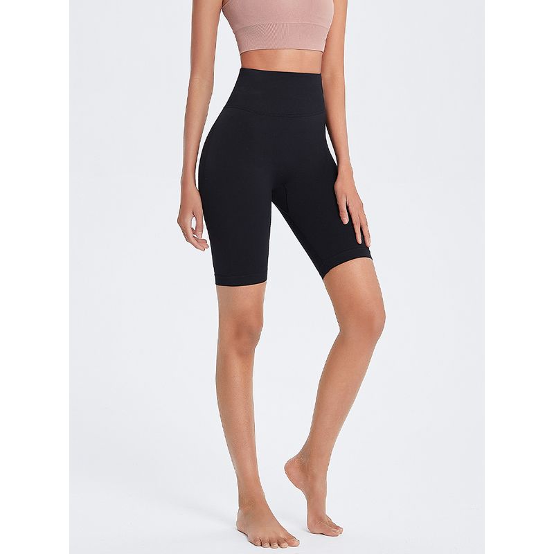 High Waist Peach Hip Fitness Shorts Women's Half Length Cycling Pants 2024 New Arrival Hip Lifting Sports Pants Running Quick-Drying Yoga
