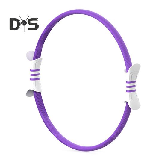 

Женское кольцо для пилатеса с нескользящими ручками для ног, тонизирующее внутреннюю часть бедра, упражнения для мышц тазового дна, круг для йоги, домашний тренажерный зал, фитнес-оборудование