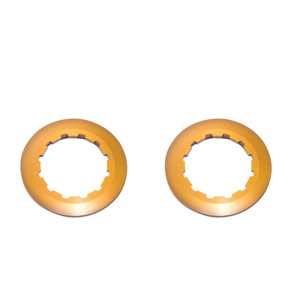Mountain Rennrad Kassette Lockring 7075 Aluminiumlegierung Kassettenverschlussring 11Z Centerlock Scheibenbremsscheibe Fahrrad Fahrradteile