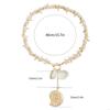 Retro Starfish White Shell Conch Pendant Necklace Women 2026 Simple Creative Starfish Beaded Choker Hand Woven beach Jewelry