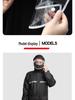 Adult One-Piece Long Raincoat: Fashionable, Thickened, Lengthened Outdoor Windbreaker & Cycling Poncho