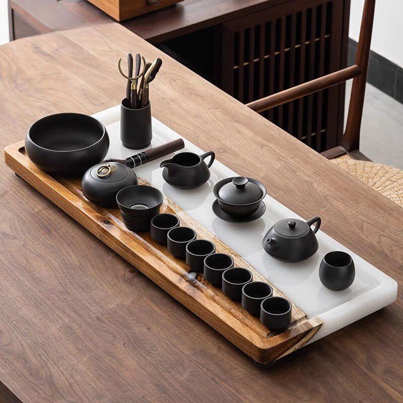 Qianyu Japanese Retro Zisha Kung Fu Tea Set