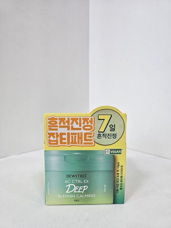 DEWYTREE AC Control EX Deep Trace Soothing Blemish Pads x2 (30669941) basic
