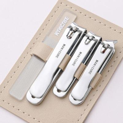 Premium Nail Clippers, Toenail Clippers, and Nail Care 4-Piece Set
