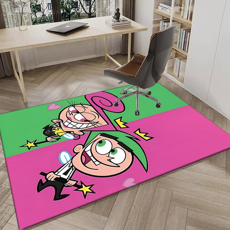 Magical Friendship timmy Adventure Carpet, Chair Rug,Rug for Office Bedroom living rooms, Doormat decor Fan Gift Christmas Gift