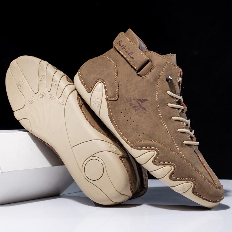2023 Octopus Men's High-Top Martin Boots - Casual Spring/Summer Style