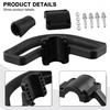 1 Set Loop Handle Bar Accessories Black Easy Installation