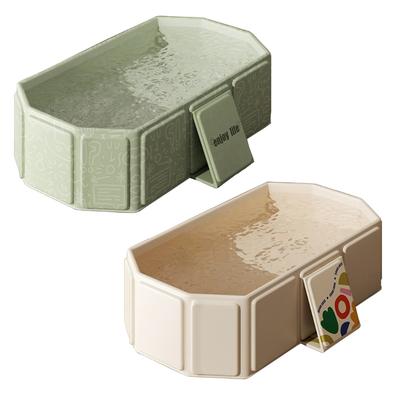 Portable & Folding Infant Bathtub Large Capacity Baby Bath Tub for Comfortable Newborns Bathing Home Daily