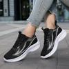 Fashion 2025 Summer Women's Mesh Shoes Lightweight Sneakers Breathable Thick Sole Comfortable Casual Shoes Zapatos De Mujer Chaussure