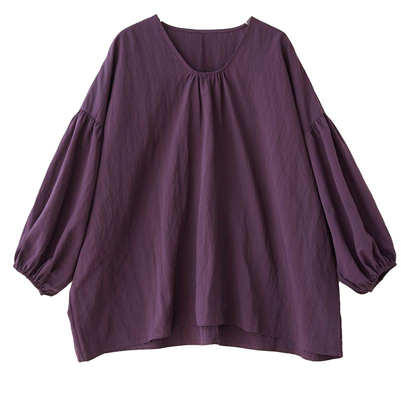 long sleeve oversized cotton Spring autumn tshirt vintage tee t shirt casual loose tops women 2025 t-shirts clothes