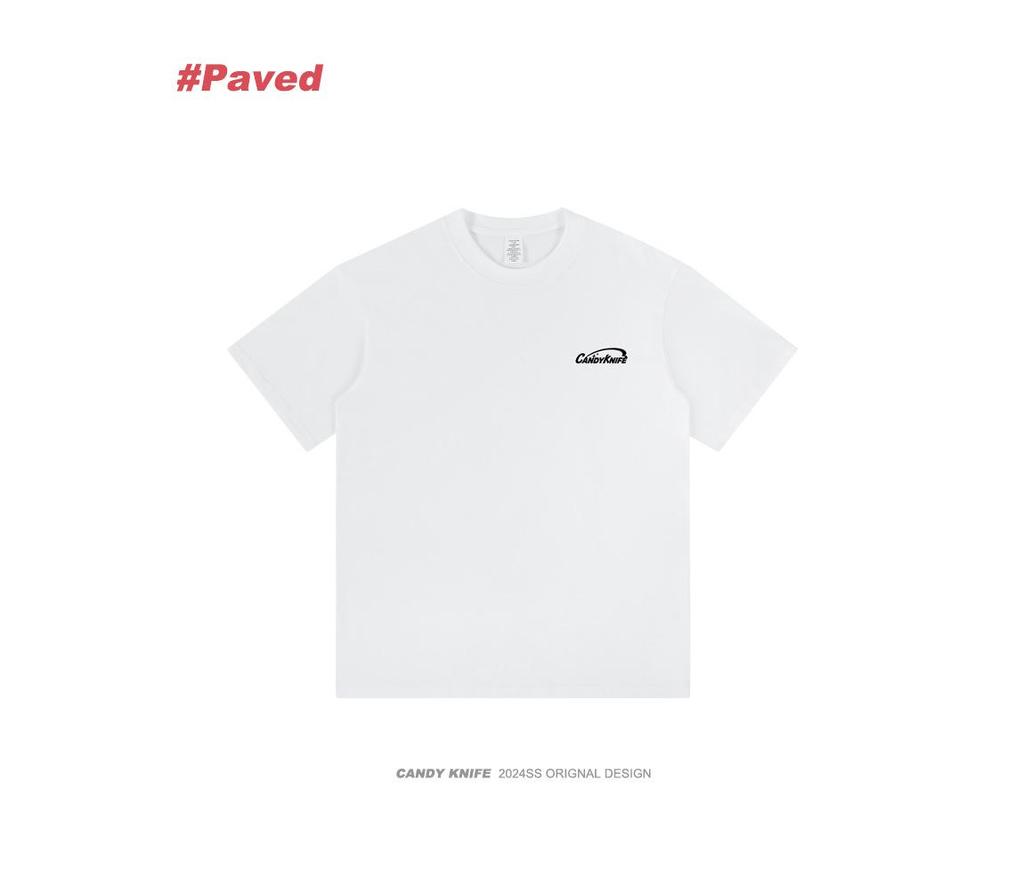 Trendy Black Couple's Oversized Short Sleeve T-Shirt - Pure Cotton, Plus Size, Korean-Style, High Street Fashion
