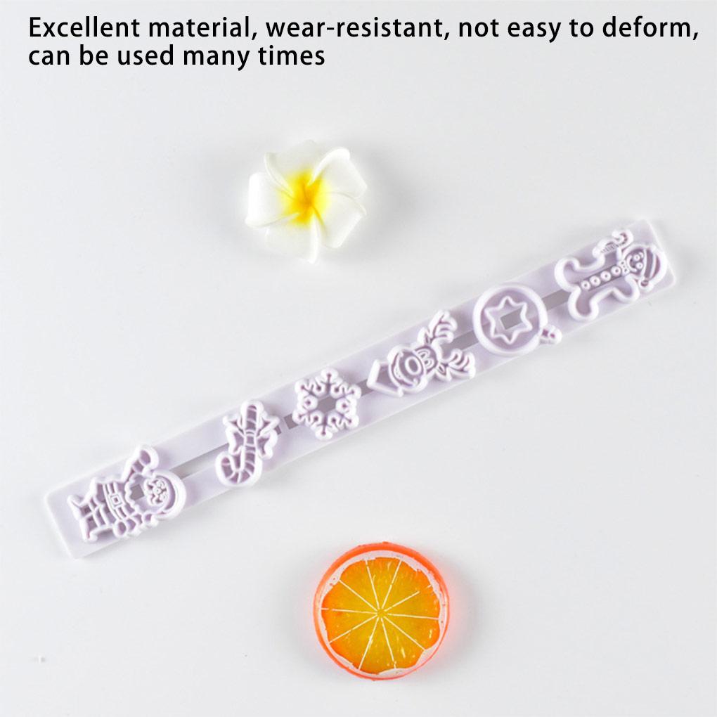 Weihnachten Fondantform Universelle Küchenbackform Entzückende Weihnachten Dessert Backwerkzeuge Keksherstellungsform Keksformwerkzeug
