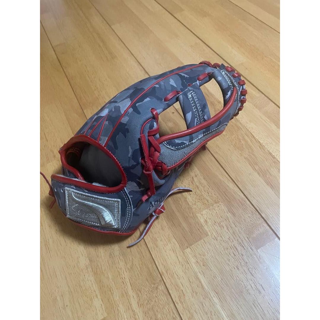 Used Kubota Slugger Softball All Star Limited Gloves AS2018 Camouflage Pattern