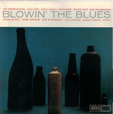 LP Record VARIOUS  Blowin The Blues PJ0512 WORLD PACIFIC 1992 Japan Obi Jazz Used