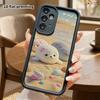 Phone Case: 2D Flat Samsung Galaxy A34 A35 M05 M06 S20 S22 S21 FE Plus 5G Protective Case, Beach Little Seal, Perfect Christmas and Halloween Holiday 