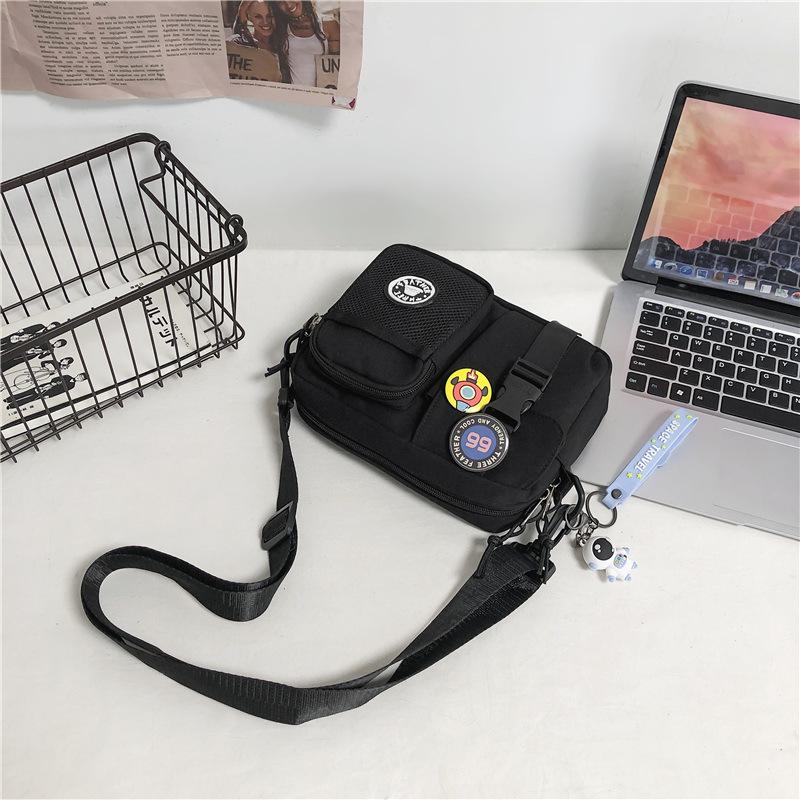 Small Backpack Women's New I Fashion Couple Crossbody Bag Trendy Student Shoulder Bag