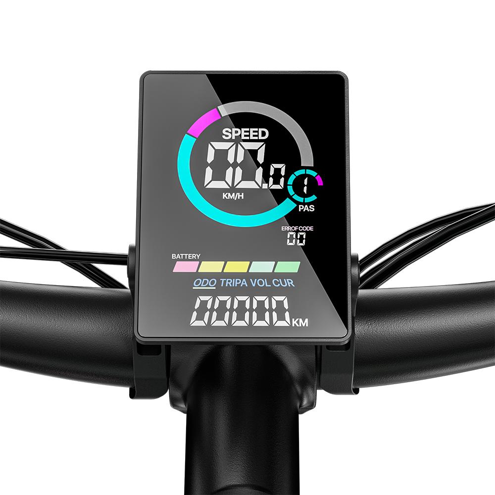 JOOBIKE JOO1 Vélo Électrique Adulte Moteur 1000W 48V 17.5AH Batterie Intégrée Frein à Huile Pneu Gros 26" E-Bike Adapté aux Zones Urbaines et Montagneuses