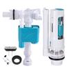 High Quality Toilet Tank Side and Bottom Entry Anti Siphon Fill Valve and Flush Valve Fittings