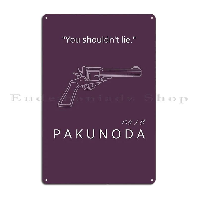 You Shouldn T Be Binding Pakunoda Spider Hunter Metal Sign Wall Mural Club Designing Wall Printed Tin Sign Poster 20x30cm(7.8x11.8inch)