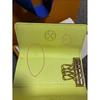 Used New Key Case 4-key Monogram Multicles 4 Tonic Lemon Yellow