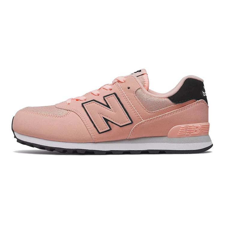 

New Balance 574 Collection Fashion Metallic Kids Lifestyle Shoes Pink Teenagers GC574FC2 Standard (M) 37