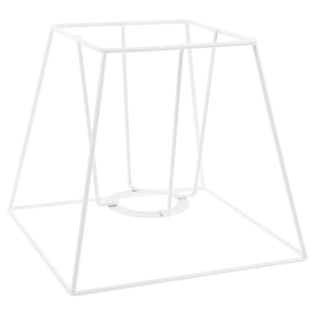 Χειροποίητος Πλαίσιο Αμπαζού Τέχνης με Σχοινί DIY: Στρογγυλά & Τετράγωνα Σιδερένια Εξαρτήματα για Επιτραπέζια Φωτιστικά