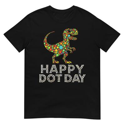 Punktetag 2025 15. September Gepunkteter T-Rex Jungen Mädchen Kinder T-Shirt