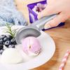 Ice Cream Baller Scoop, Food Grade Aluminum Alloy Scooper with Rust Resistant Ergonomic Handle, Non-Stick Kitchen Tool for Hard Ice Cream, Fruit
