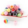 20Pcs Mix Colors 20mm Round Acrylic Beads Loose Rhinestone Bead Sugar Beads For Jewelry Making DIY Handmade Crafts Accessories