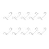 10Pcs Fence Wire Tightener Barb Tensioner Twisting Tool Stainless Steel for Repair