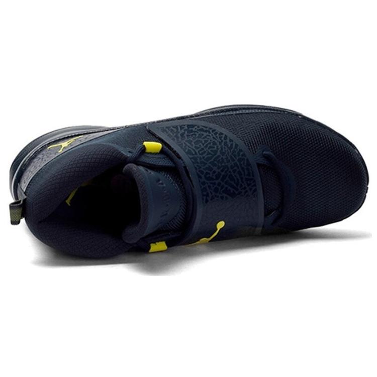 Air Jordan Super.Fly 5 Po X 'Navy Yellow' 914478-405
