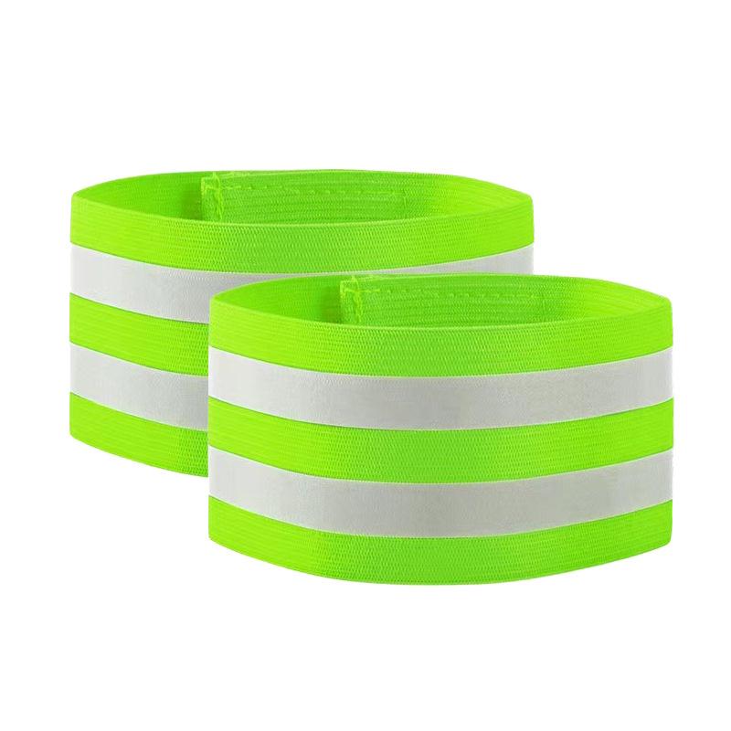 Reflective Running Armband & Wrist/Ankle Cycling Band - Elastic & Protective