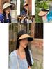 Classic Wide-brim Women's Straw Hat Ideal For Sun Protection And Outdoor Activities