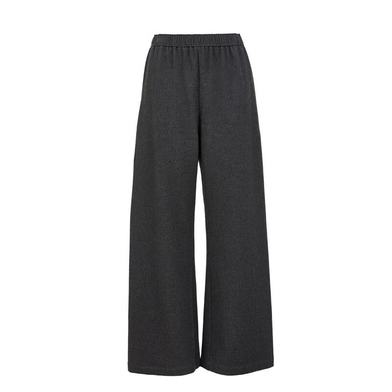 Veromoda Women's Elastic Waist Loose Straight-Leg Casual Pants