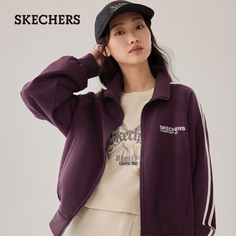 Skechers Women s Full-Zip Sporty Hoodie M