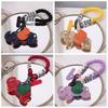 PU Leather Leather Keychain Flying Wings Bag Charm Trendy Key Chain Holder  For Women