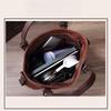 Luxe Handtas Dames Tote Bag Vintage Gewaxt Leer Schoudertas voor Werk Reizen Herfst Winter Nieuwe Mode Portemonnee