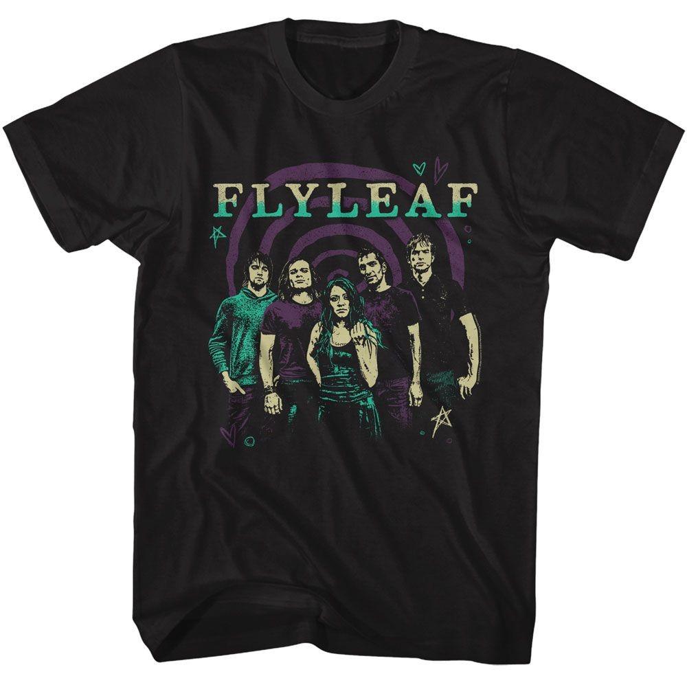 Fly Leaf Group Photo Black Music Shirt XXXL