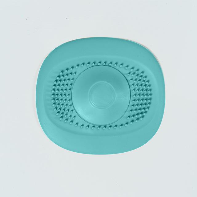 Silicone Kitchen Sink Plug Shower Filter Drain Cover Stopper Sink Strainer Drainer Floor Drain Hair Catcher Bathroom Accessorie