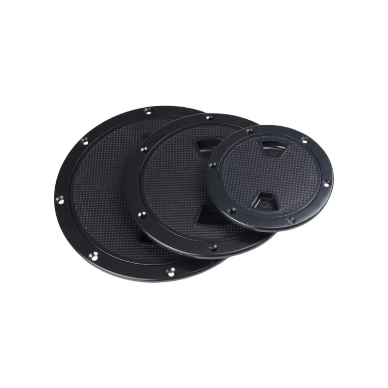 High Strength Plastic Marine Inspection Port Corrosion Resistant Durability for Saltwater Use Size 4Inch 6Inch 8Inch