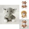 Adorable Lion Tiger Giraffe Plush Doll Perfect For Kids