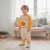 Baby Boy Pumpkin Embroidery Halloween Romper - Super Cute & Perfect for Outdoors