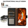 ABEEL For iPhone 17 Pro Case Litchi Texture Leather RFID Blocking Phone Cover