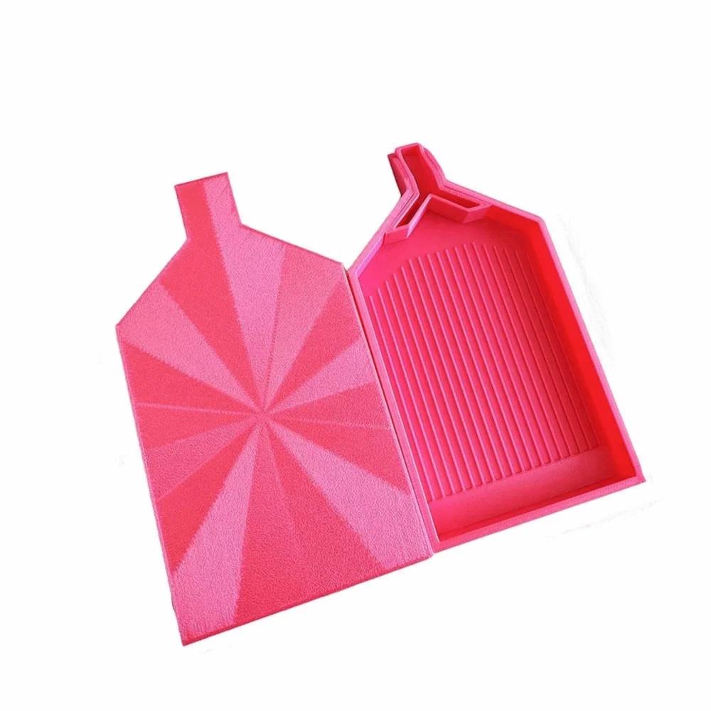 DIY Craft Large Diamond Painting Tray Embroidery Large Capacity Drill Storage Container Beading Plates with Y Shape Pop-up Plug