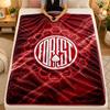 Coperta di Flanella Nottingham Forest Calcio Calda Morbida Coperta Plaid per Uso Interno Divano Letto Soggiorno