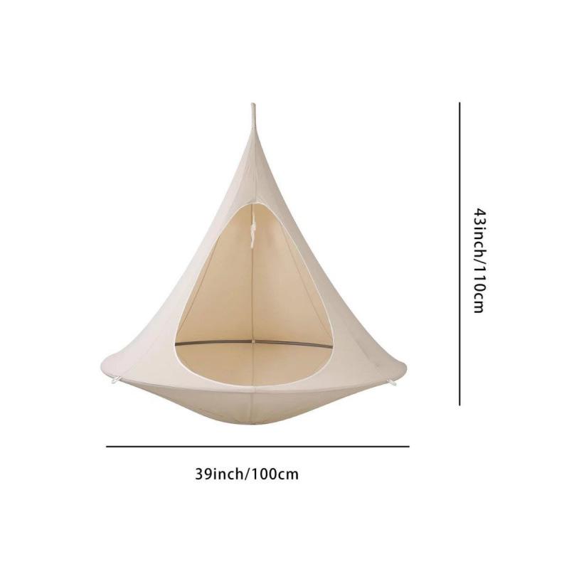 

Butterfly Swing Hammock: Indoor/Outdoor Hanging Chair & Aerial Tent Size: Not specified for these models