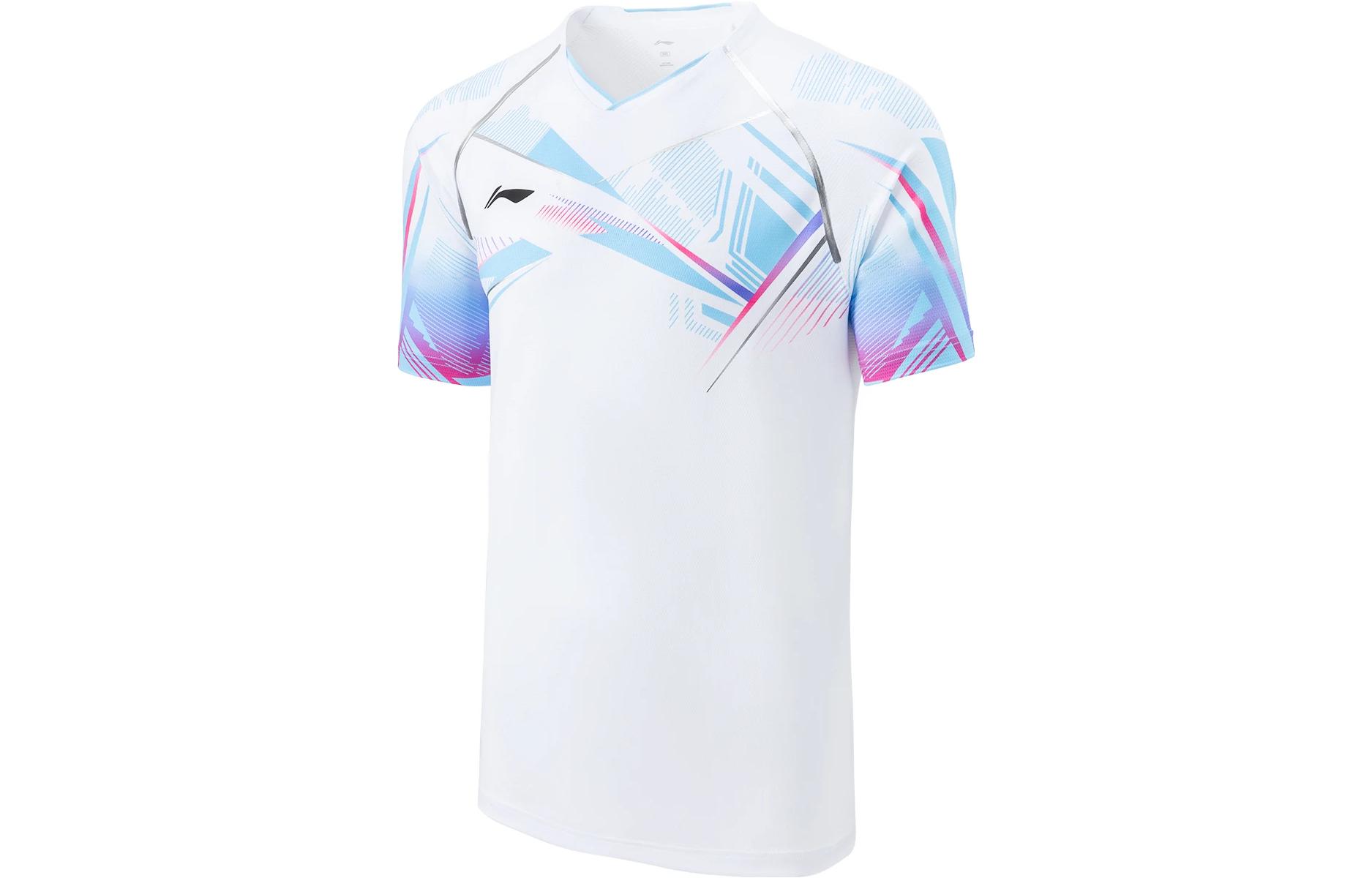 Li Ning T Shirt Unisex Standard White AAYT579-1 3XL
