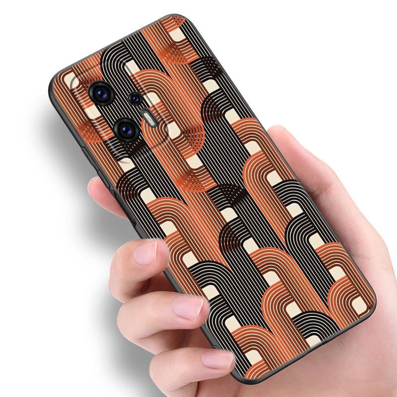 Ästhetische Afrikanische Wachsstoff Handyhülle Für Xiaomi POCO F2 F3 M2 M3 M4 X3 X4 Pro NFC F4 GT 5G F1 X2 C3 C31 C40 M5S Schwarze Hülle