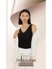 Women's Seamless Quick-Warm Sleeveless Vest with Puffed Wool and Silk