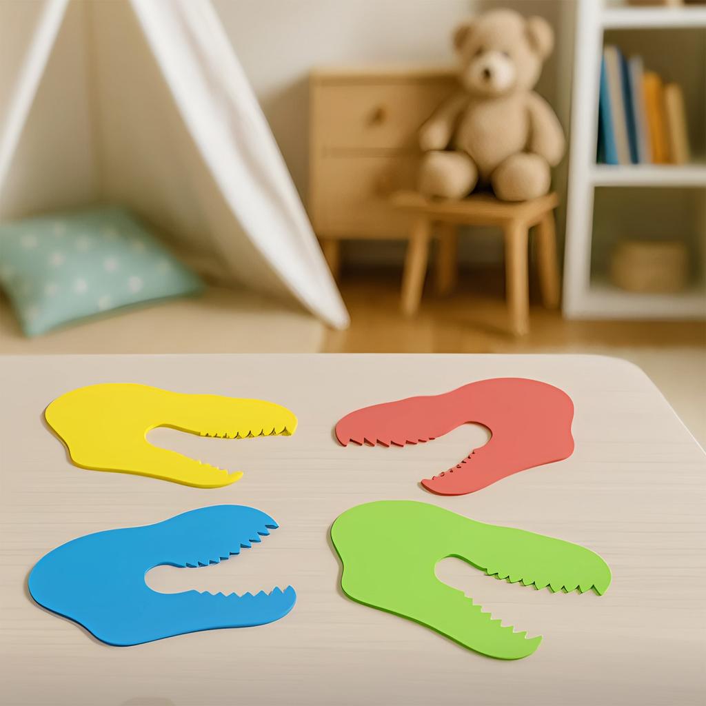 Bc Zestaw Kreatywny Plastyczny Artystyczny Wycinanki Diy Dinozaury Dla Dzieci